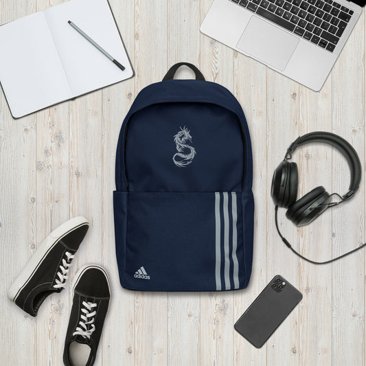 Dragon embroidered adidas backpack