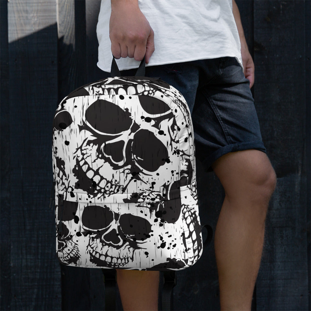 Manic Skull Backpack - TSlater Designs