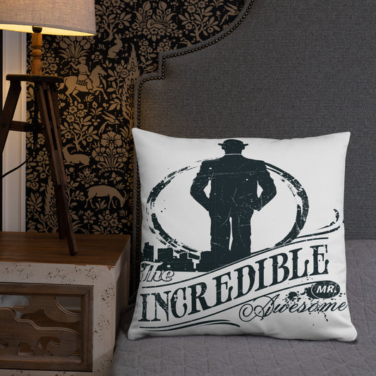 Mr. Awesome Accent Pillow