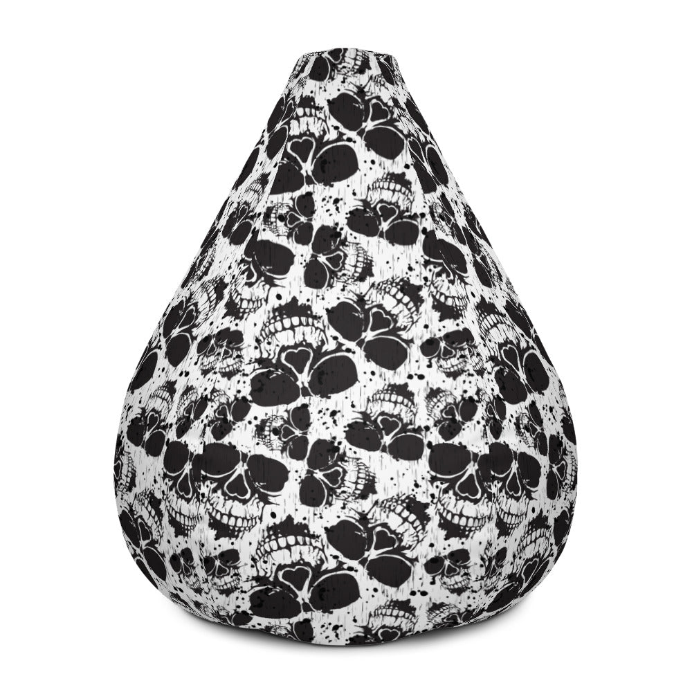 Manic Skull Bean Bag Chair Cover