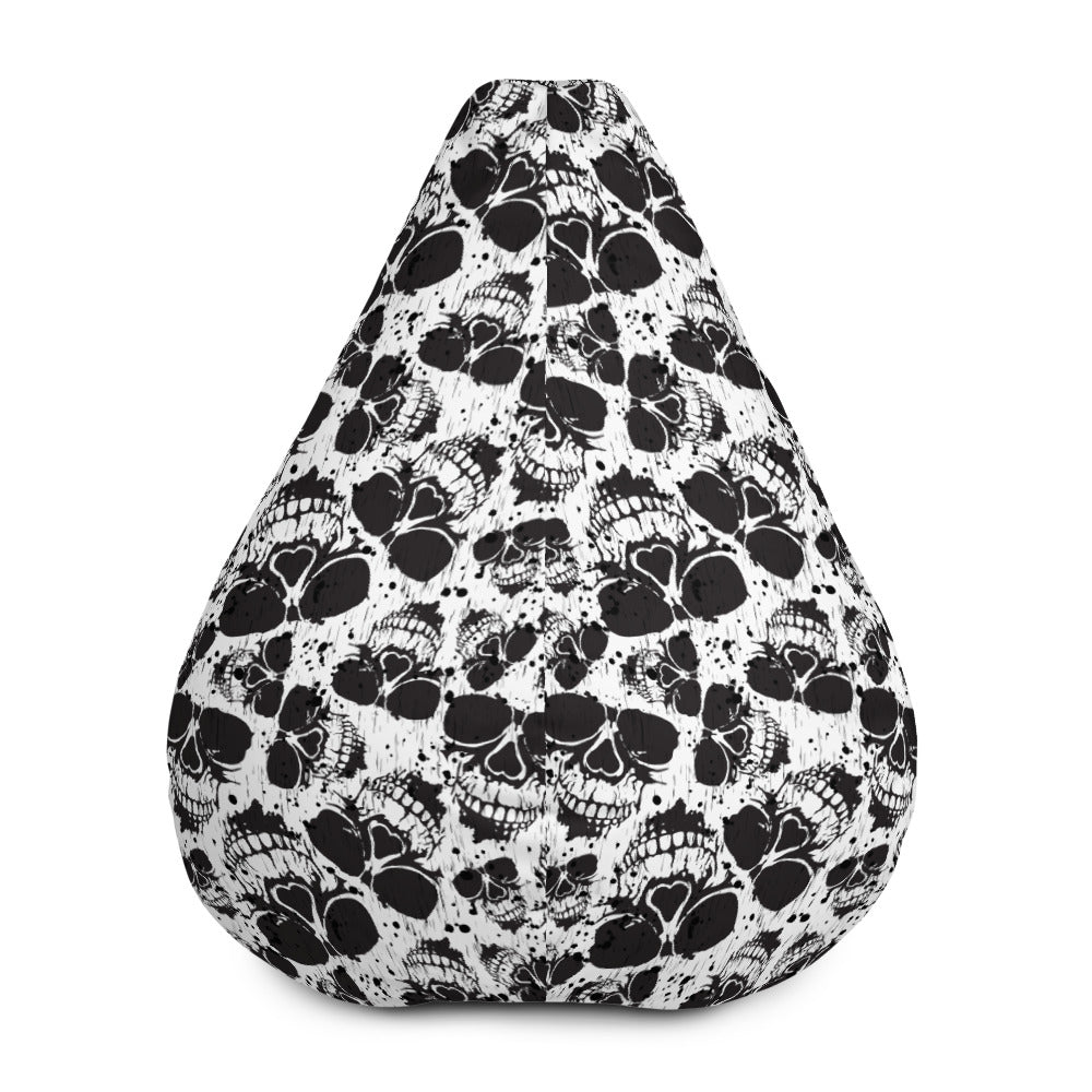 Manic Skull Bean Bag Chair Cover