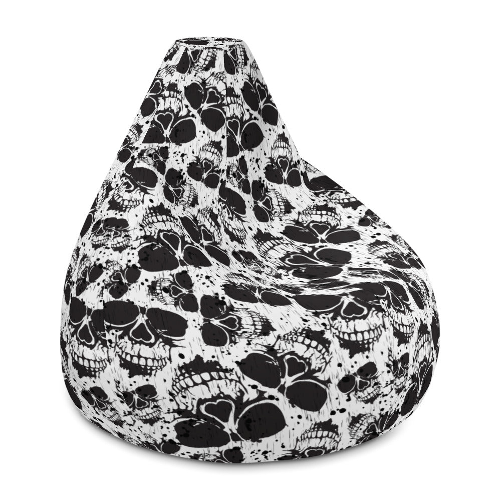 Manic Skull Bean Bag Chair Cover