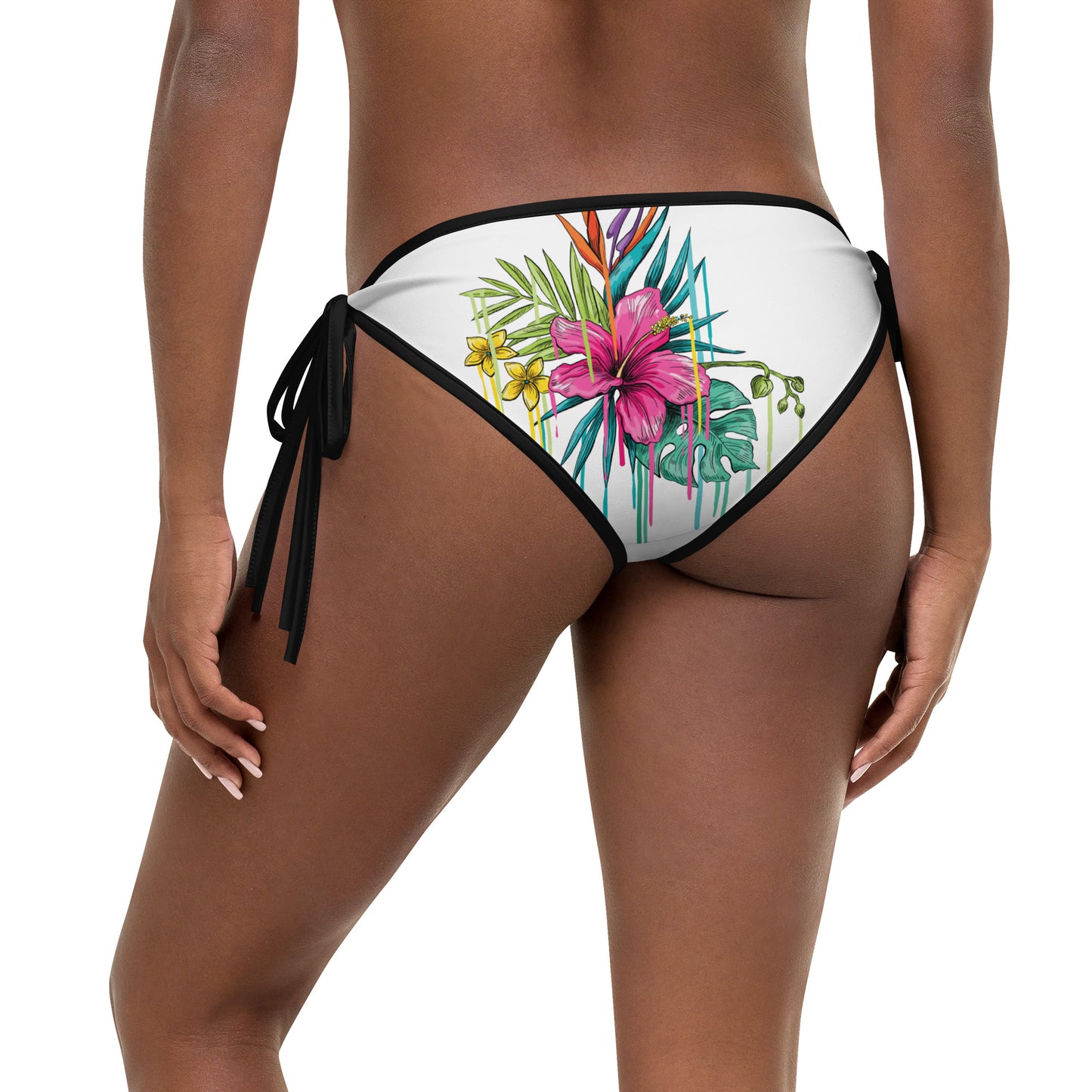 Hibiscus Heat Bikini Bottom - TSlater Designs