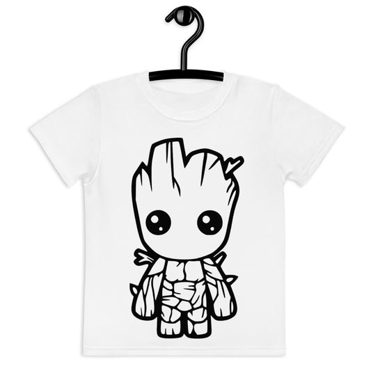 Baby Groot Kids crew neck t-shirt - TSlater Designs