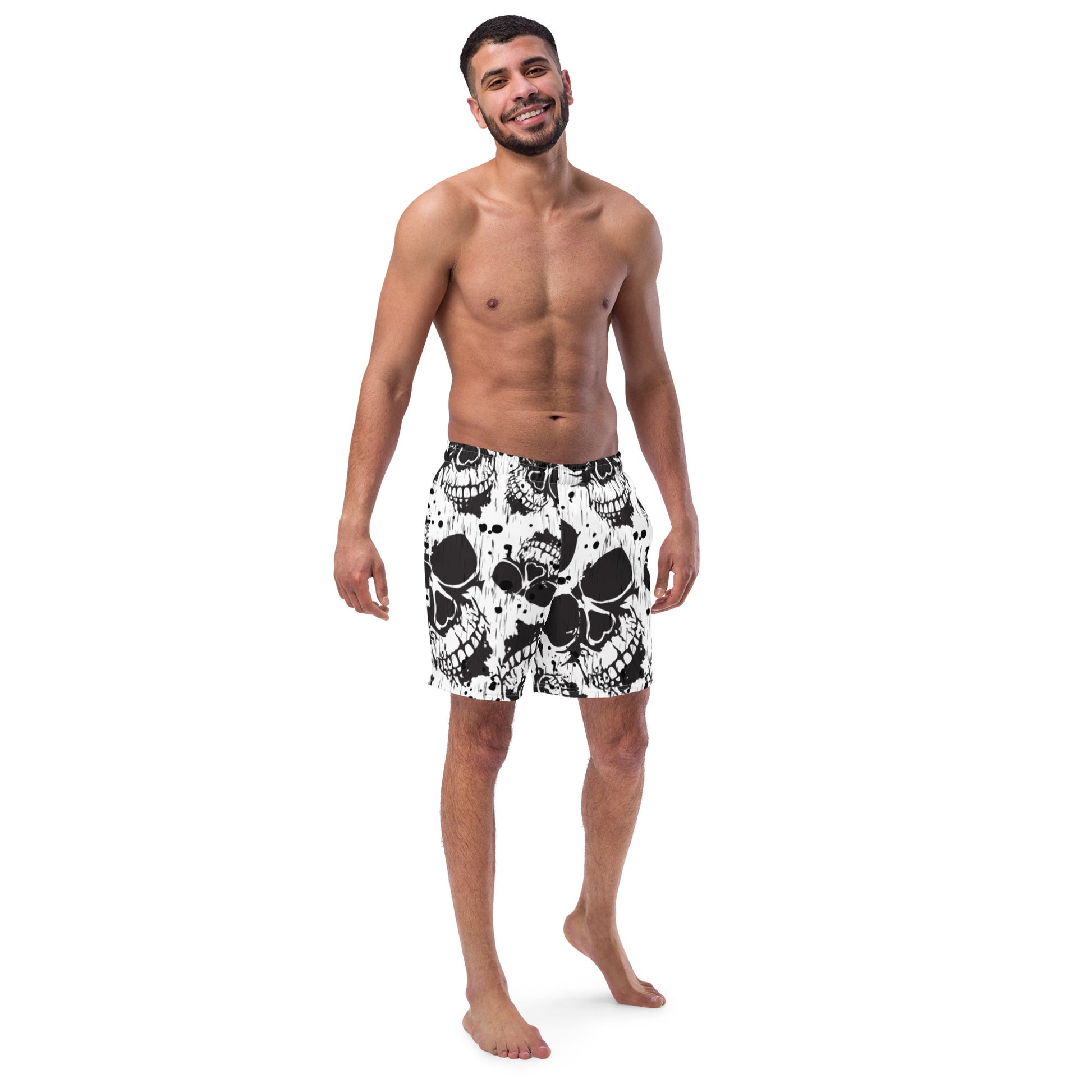 Manic Skull Men's swim trunks - TSlater Designs