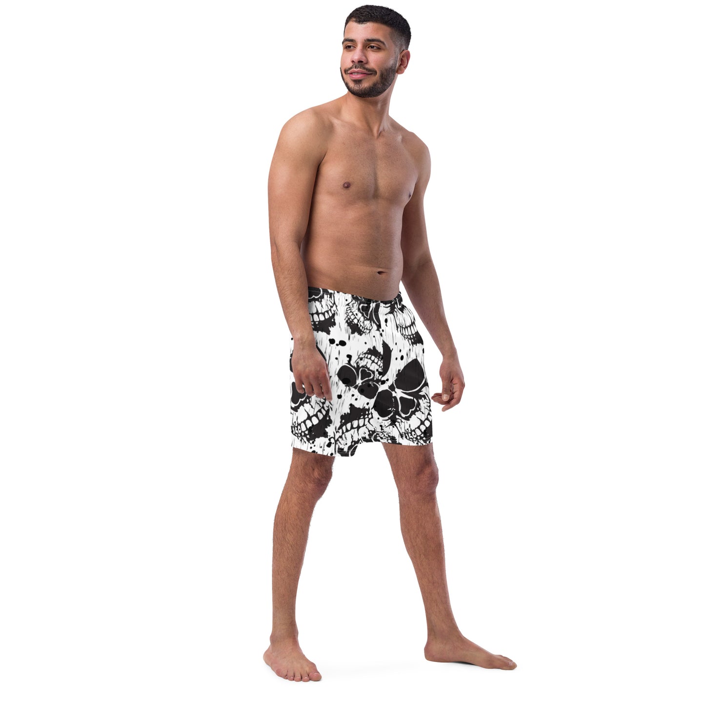 Manic Skull Men's swim trunks - TSlater Designs