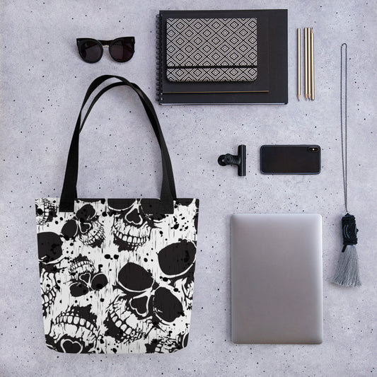 Manic Skull Tote bag - TSlater Designs