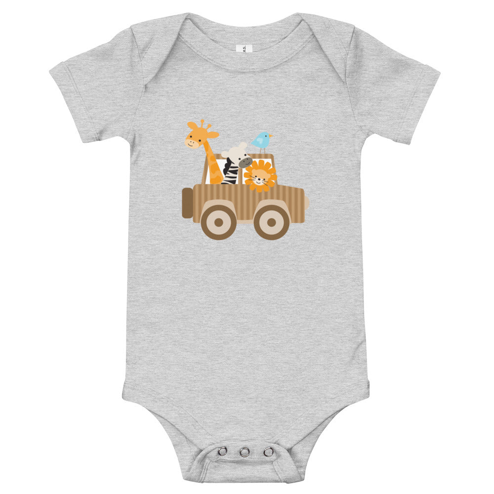 Safari Friends Baby Onsie - TSlater Designs