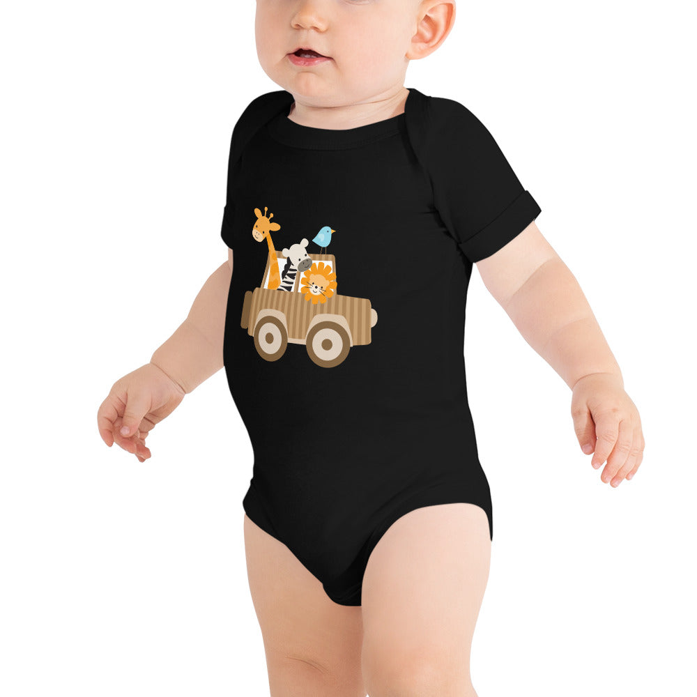 Safari Friends Baby Onsie - TSlater Designs