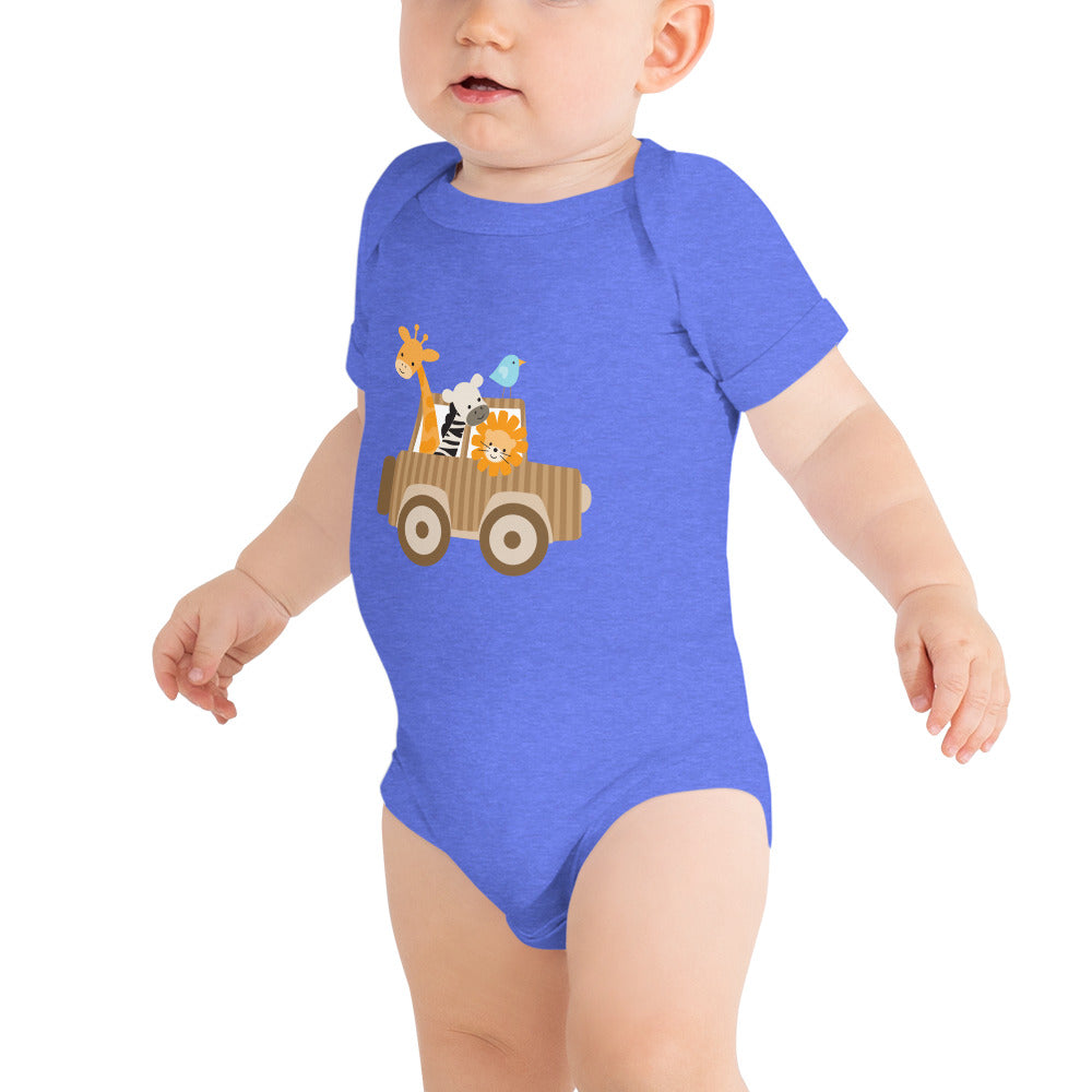 Safari Friends Baby Onsie - TSlater Designs