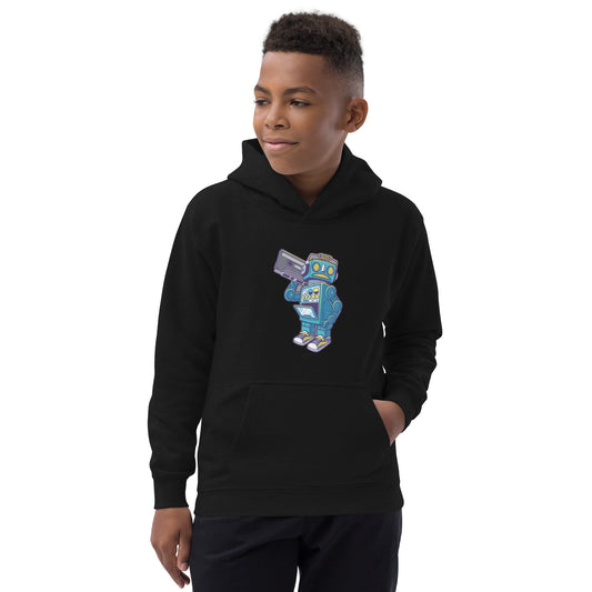 Rocking Robot Youth Hoodie - TSlater Designs