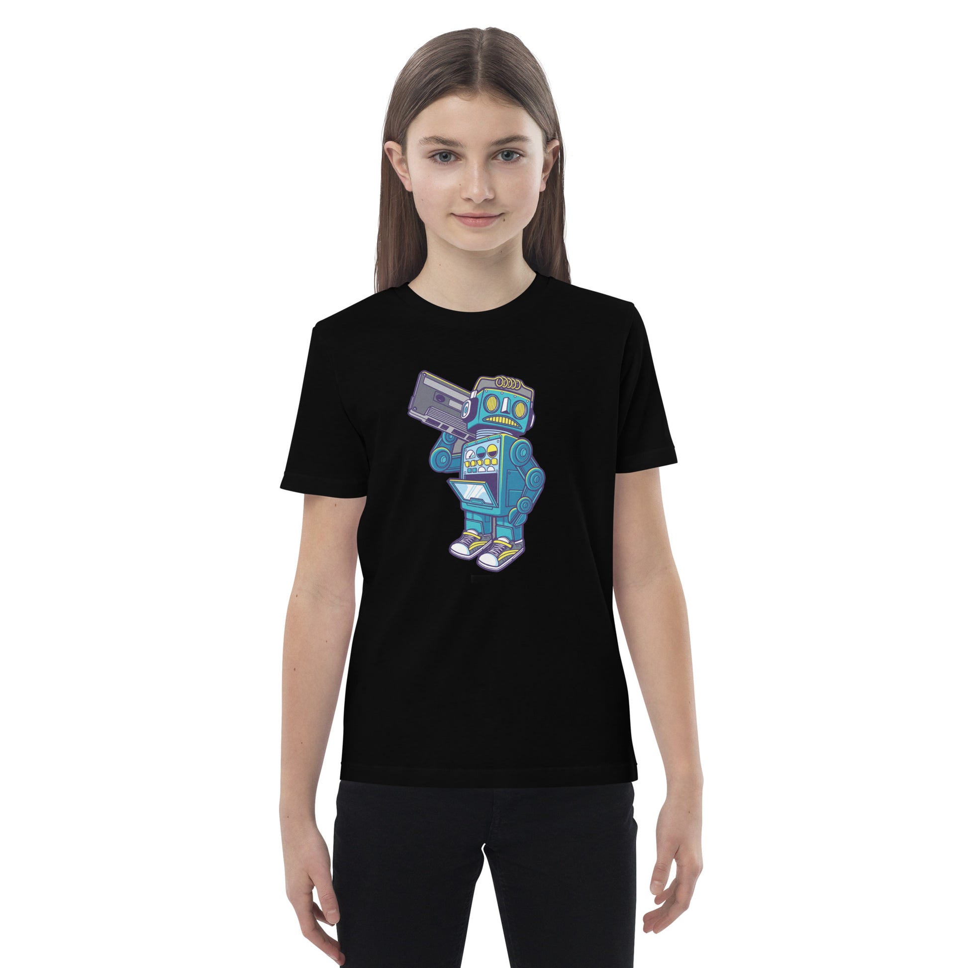 Rocking Robot Organic cotton kid's t-shirt - TSlater Designs