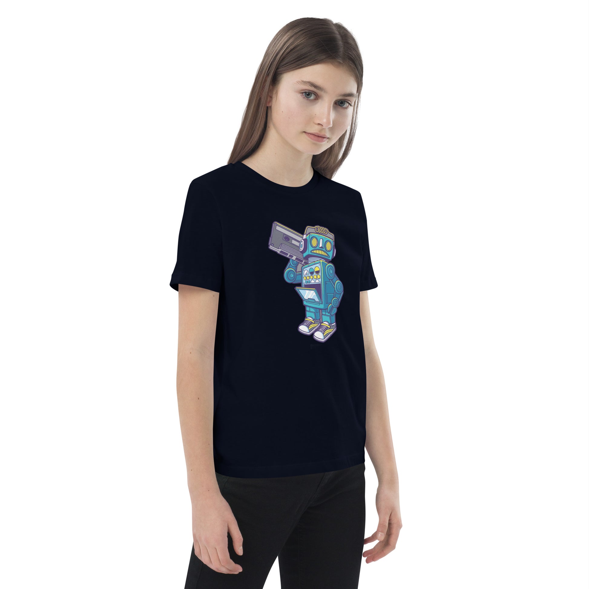 Rocking Robot Organic cotton kid's t-shirt - TSlater Designs