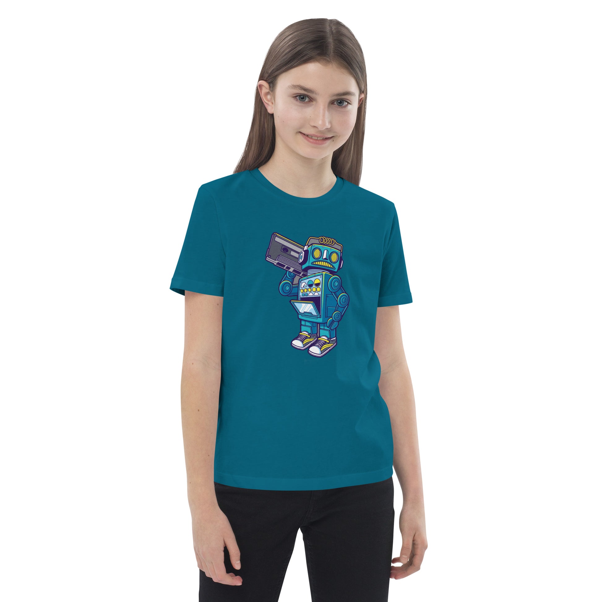 Rocking Robot Organic cotton kid's t-shirt - TSlater Designs