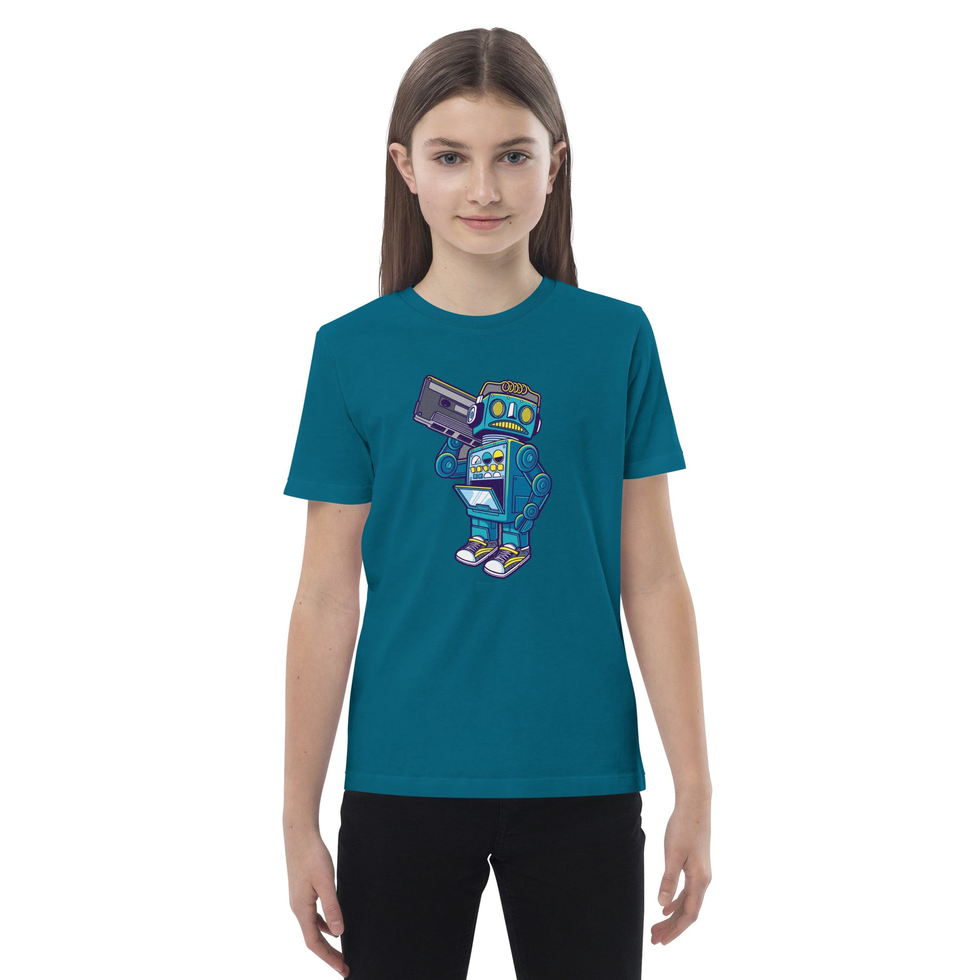 Rocking Robot Organic cotton kid's t-shirt - TSlater Designs