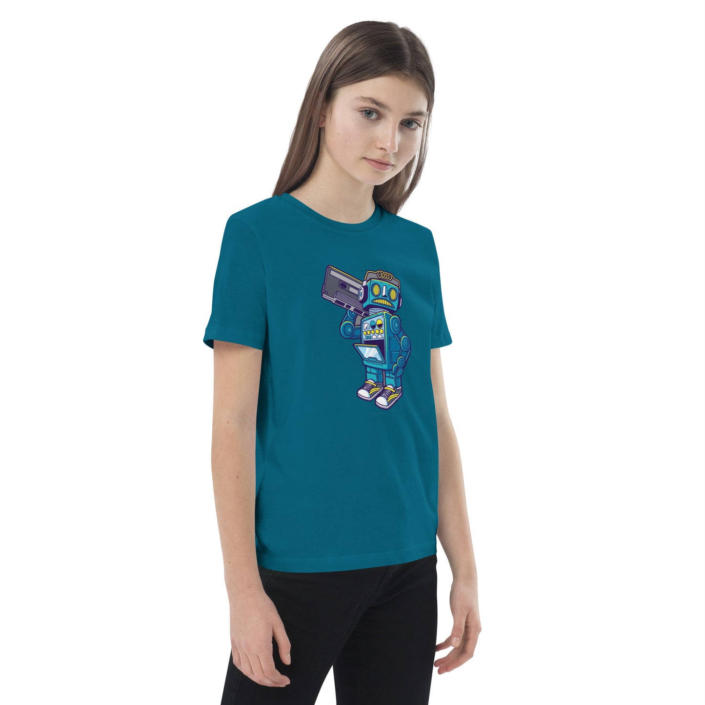 Rocking Robot Organic cotton kid's t-shirt - TSlater Designs