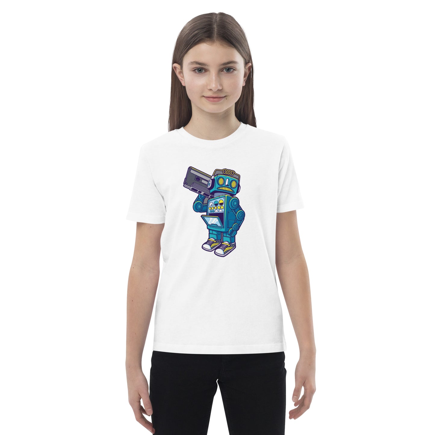 Rocking Robot Organic cotton kid's t-shirt - TSlater Designs