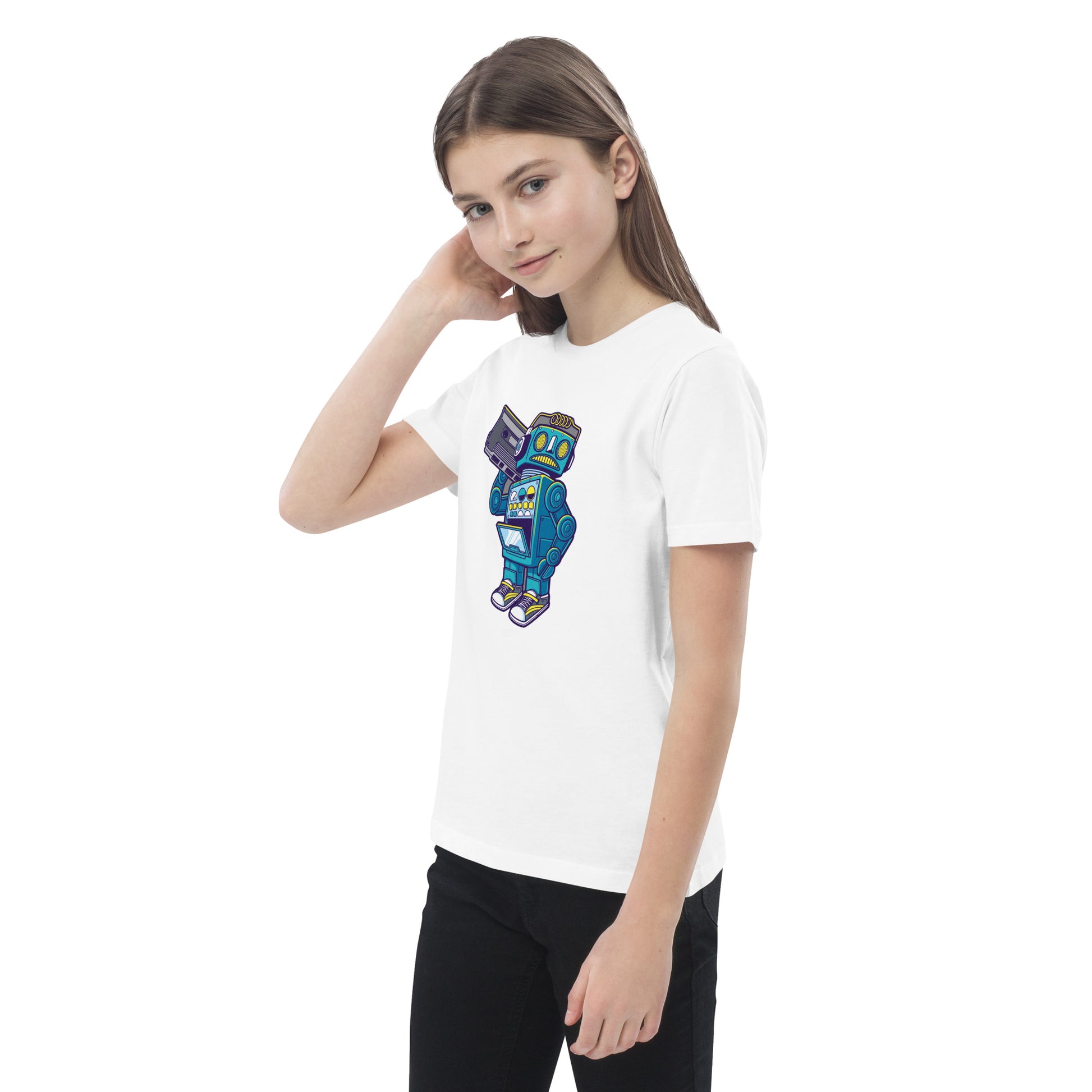 Rocking Robot Organic cotton kid's t-shirt - TSlater Designs