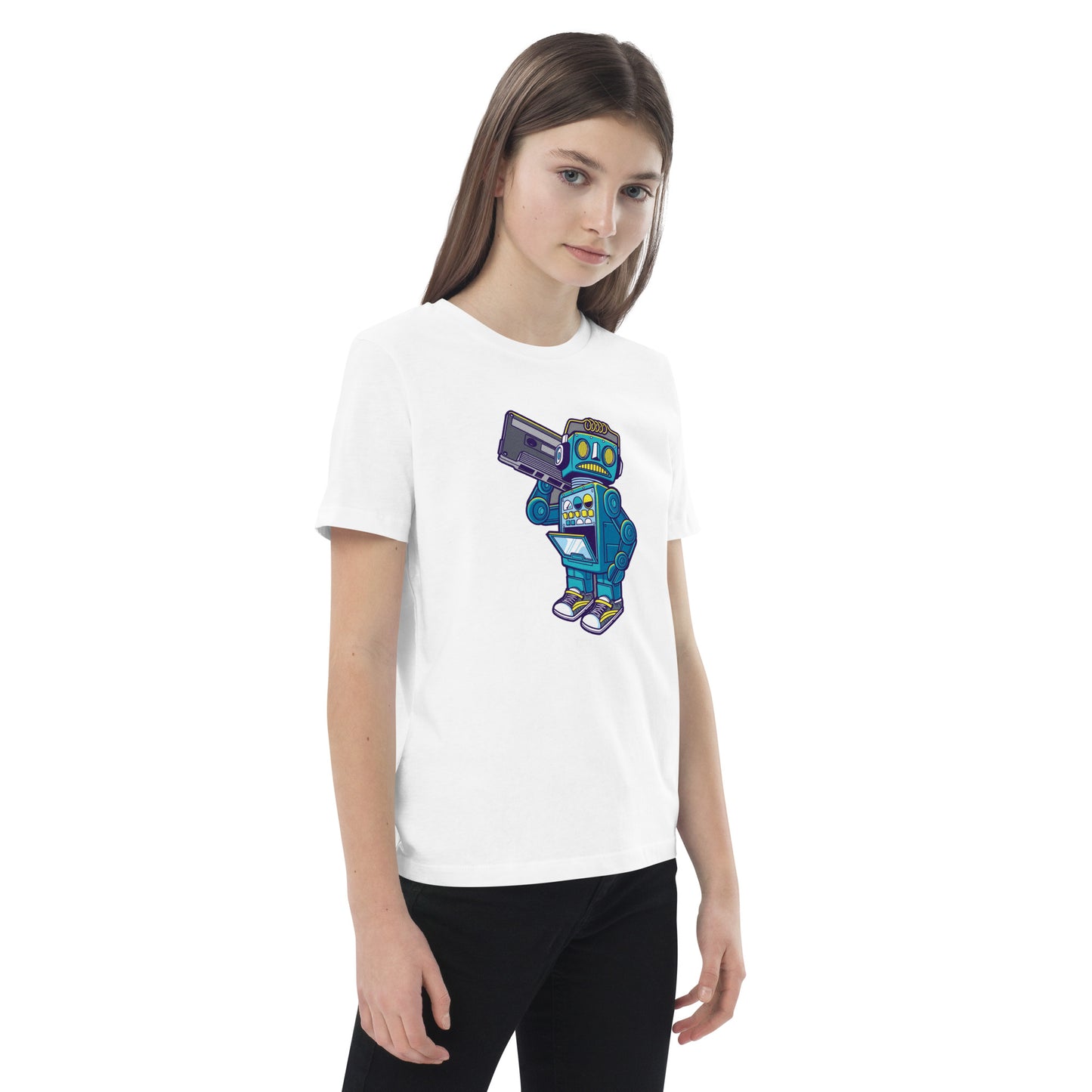 Rocking Robot Organic cotton kid's t-shirt - TSlater Designs