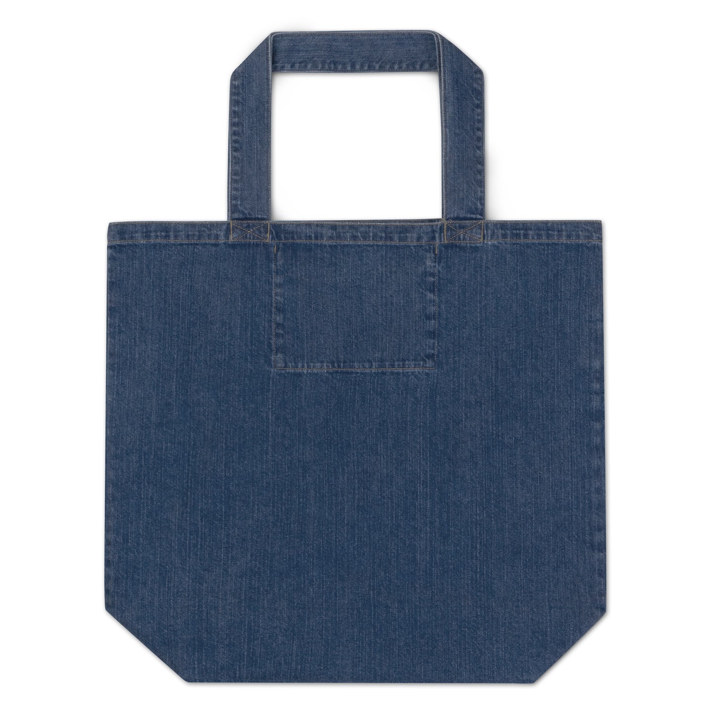 Rainbow Zen Organic denim tote bag - TSlater Designs