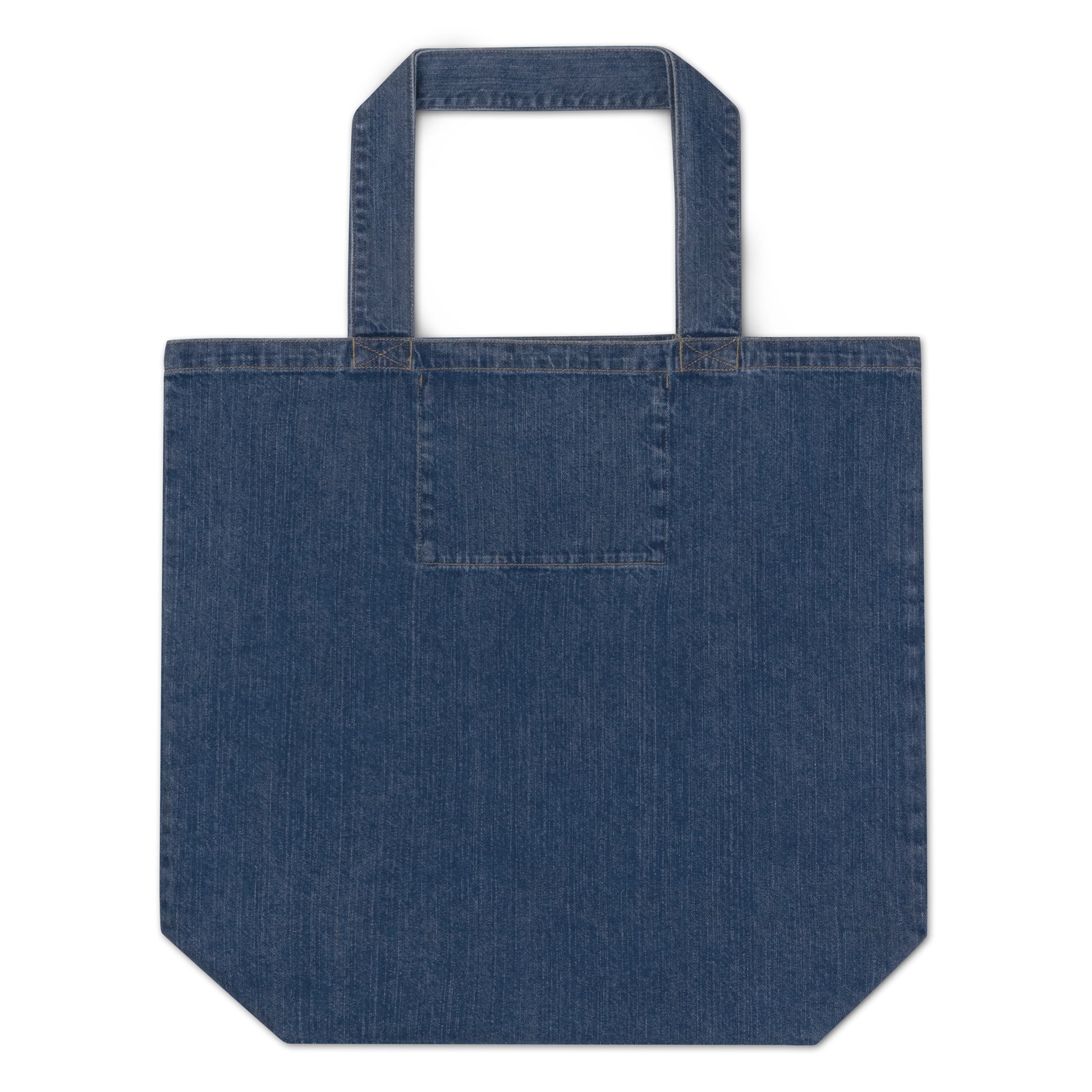 Rainbow Zen Organic denim tote bag - TSlater Designs