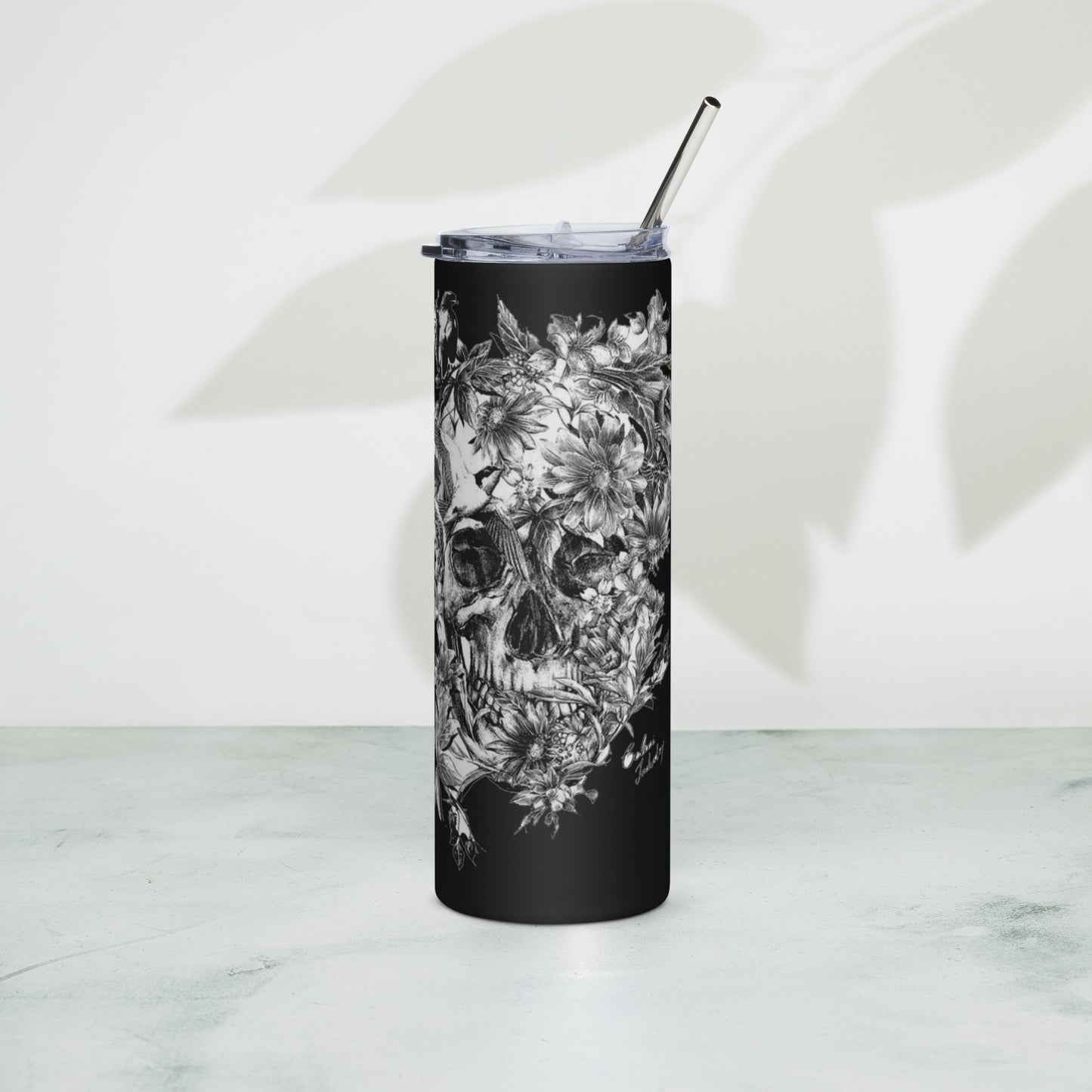 Beautiful Death Stainless steel tumbler - TSlater Designs