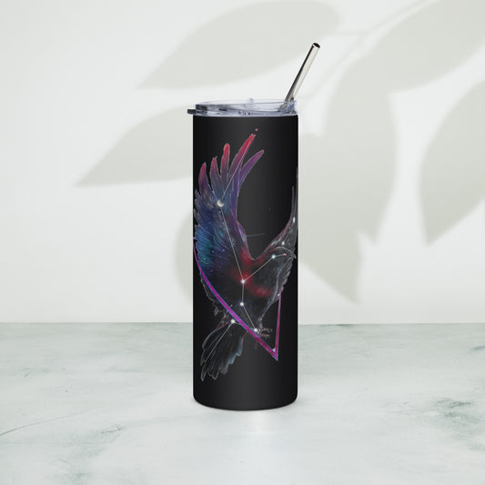 Astral Raven Stainless steel tumbler - TSlater Designs