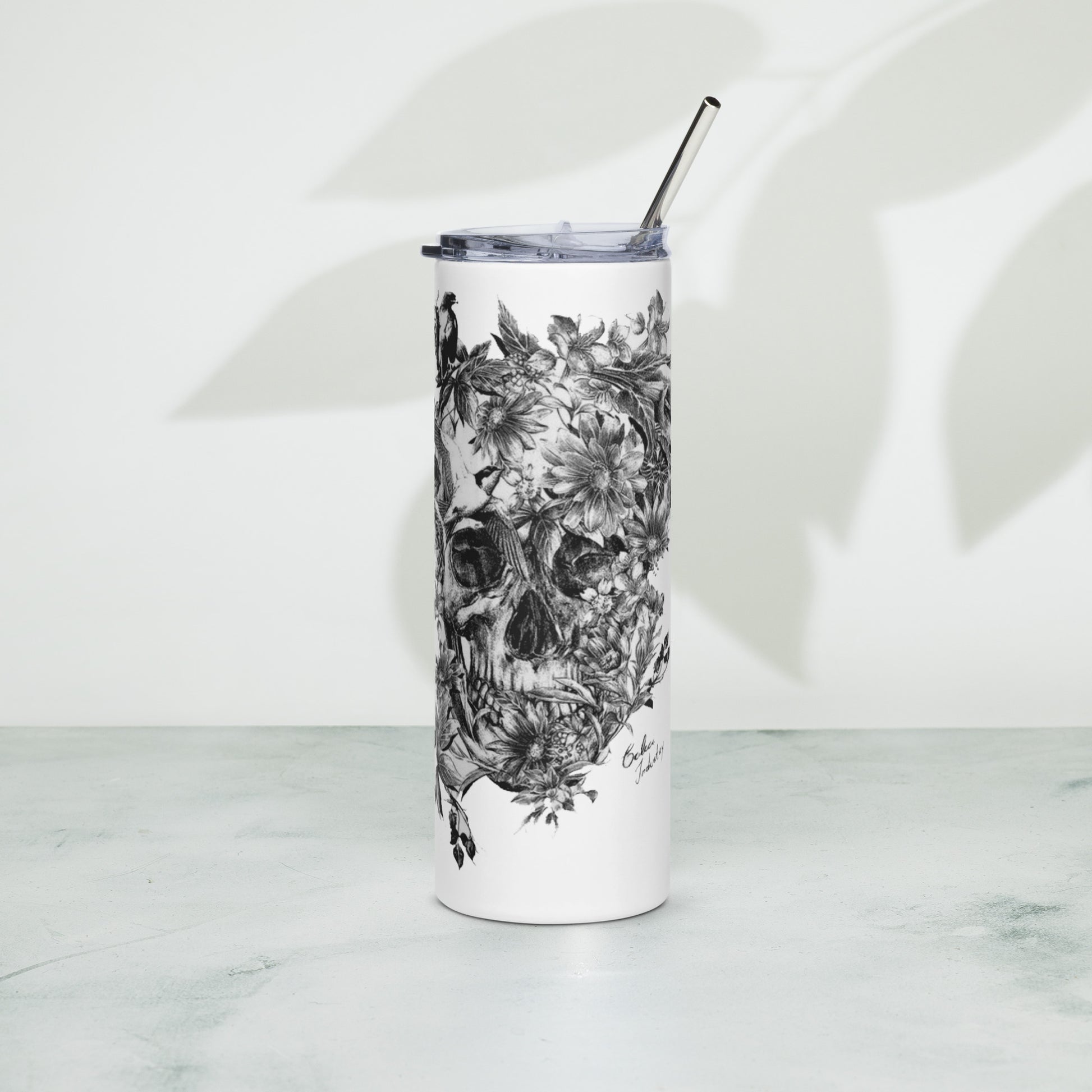 Beautiful Death Stainless steel tumbler - TSlater Designs