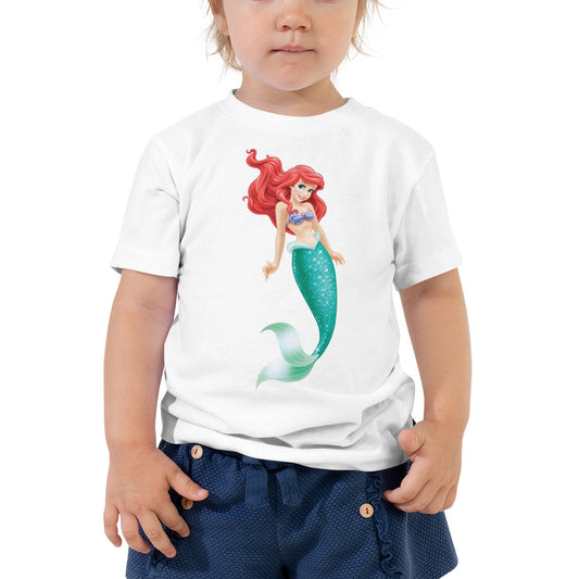 Little Mermaid Toddler Short Sleeve Tee - TSlater Designs