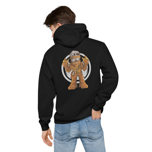 Chillin Chewy Unisex fleece hoodie - TSlater Designs